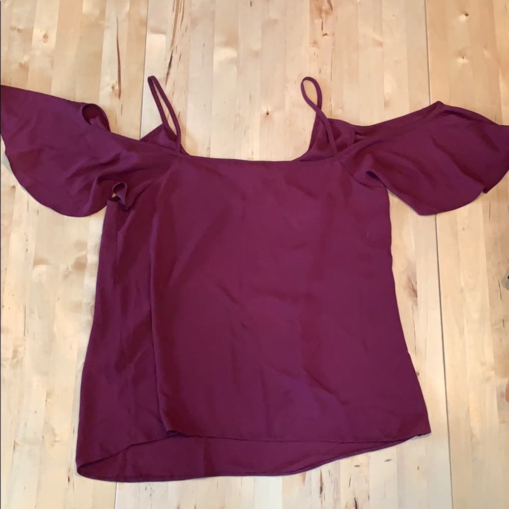 Maroon blouse - Picture 3 of 3